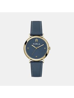 Furla - Women Blue Analog Leather Watch Ww00023012L2 (M)