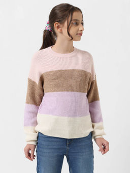VERO MODA - Girl Multicolor Sweater