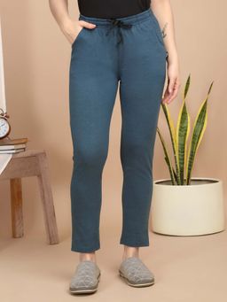 Sweet Dreams - Blue Women Solid Pyjama