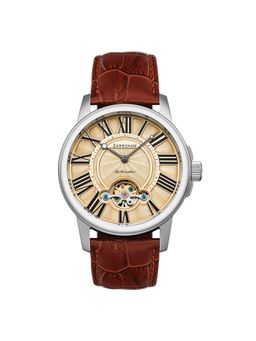 Earnshaw - Marylebone Mechanical Automatic Cream Round Dial Mens Watch - ES-8196-05