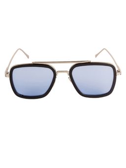 Voyage - Blue Retro Square Sunglasses (66218MG3020)