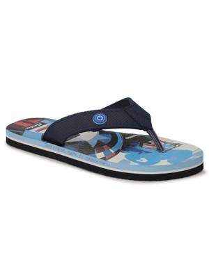 Buy Bata Kids Printed Multi-Color Flipflops Online