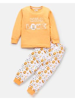 BLUSHES - Wild Love Printed Coordinating T-shirt & Joggers