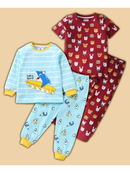 BLUSHES - Animal & Shark Printed T-shirt & Joggers (Set of 2)