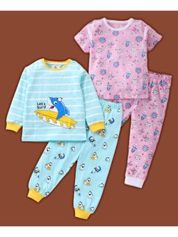 BLUSHES - Animal & Shark Printed T-shirt & Joggers (Set of 2)