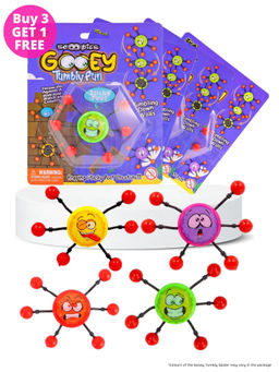 SCOOBIES - Gooey Crawling Spider Fun Maxx