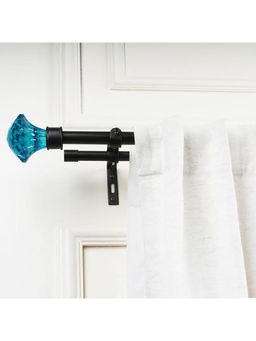 The Decor Mart - Adjustable Double Curtain Rod