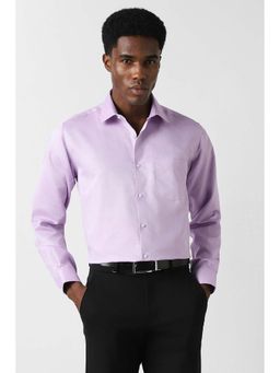 Van Heusen - Men Solid Full Sleeves Formal Shirt