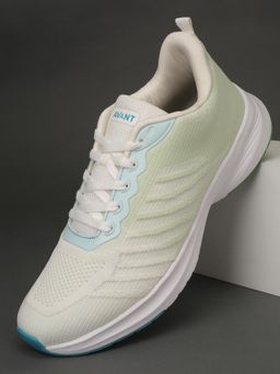 AVANT - Mens Spartanx Running Shoes Light Grey & Green