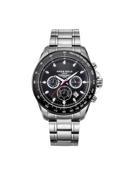 Aries Gold - Drifter Chronograph Watch With Sapphire Glass For Men- G 7001 Sbk-Bk