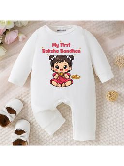 KNITROOT - Raksha Bandhan Theme My First Raksha Bandhan Bodysuit