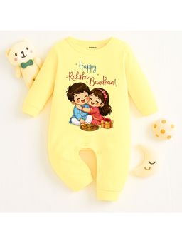 KNITROOT - Raksha Bandhan Theme Happy Raksha Bandhan! Bodysuit