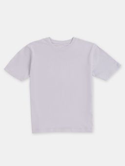 Jockey Juniors - RG02 Girl Super Combed Cotton Solid Short Sleeve T-Shirt-Cosmic Sky