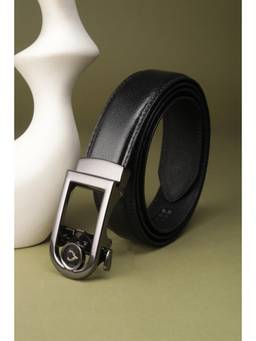 Allen Solly - Men Black Textured Casual Belt