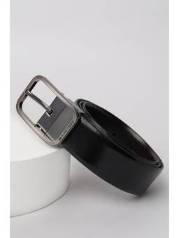 Van Heusen - Men Black Solid Formal Belt