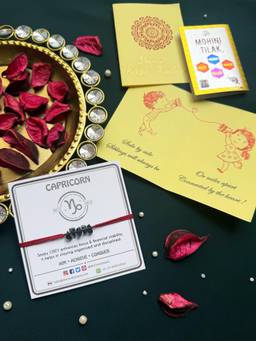 PAYA - Lucky Color Healing Zodiac Rakhi - Capricorn