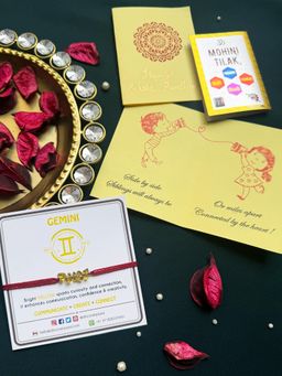 PAYA - Lucky Color Healing Zodiac Rakhi - Gemini