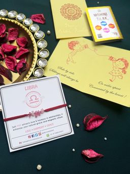 PAYA - Lucky Color Healing Zodiac Rakhi - Libra