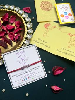 PAYA - Lucky Color Healing Zodiac Rakhi - Pisces