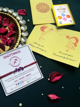 PAYA - Lucky Color Healing Zodiac Rakhi - Sagittarius