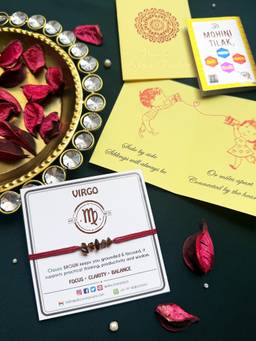 PAYA - Lucky Color Healing Zodiac Rakhi - Virgo