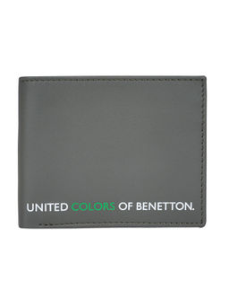 United Colors of Benetton - Ainara Men Leather Global Coin Wallet - Olive