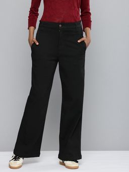 Levi's - Womens High Rise Ribcage Wide Leg Light Black Jeans