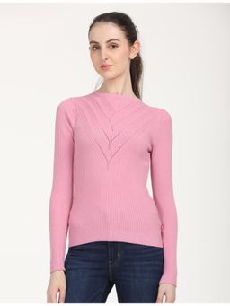 Levi's - Womens Self Design Pink Sweater