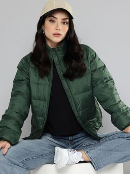 Levi's - Womens Solid Green Jacket
