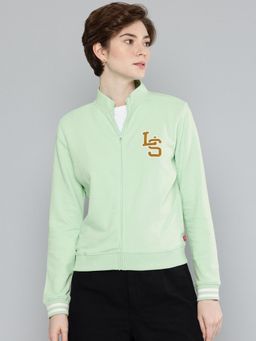 Levi's - Womens Patchwork Light Green Sweatshirt