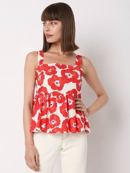 VERO MODA - Women Floral Printed Casual Wear Top