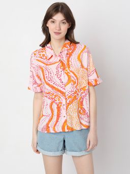 VERO MODA - Women Printed Casual Wear Shirt