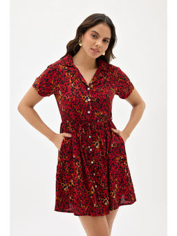 Virgio - Imara Soft Safari Viscose Dress with Pockets