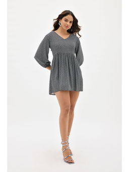 Virgio - Eva Back Detail Viscose Dress