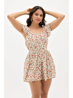 Virgio - Alfiya Viscose Soft Floral Dress with Pockets
