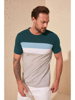 Trendyol - Man Grey T-Shirt