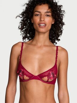 Victoria's Secret - Very Sexy Red Rose Open-Cup Bra