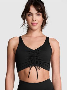 Victoria's Secret - PINK Relay Ruched Plunge Sports Bra