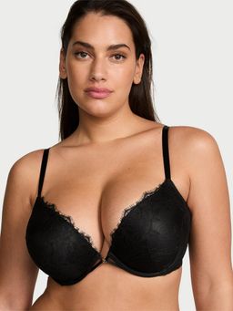 Victoria's Secret - Very Sexy Bombshell Add-2-Cups Rose Lace Push-Up Bra