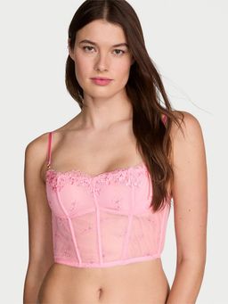 Victoria's Secret - Dream Angels Pretty Petals Corset Top Pink