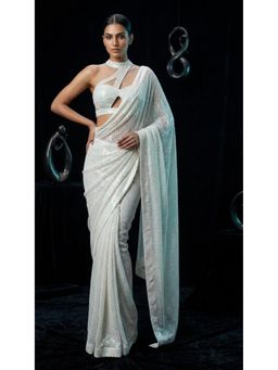 HANDME - Rainbow Fairytale Sequin Glam Saree