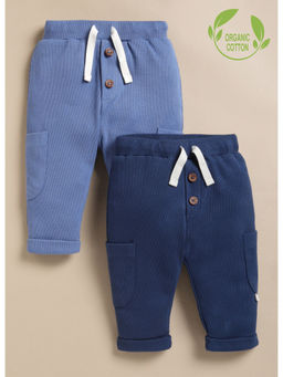 Cot & Candy - Organic Multi-Color Pocket Pant (Pack of 2)
