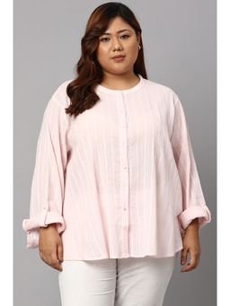 W - Pink Solid Top