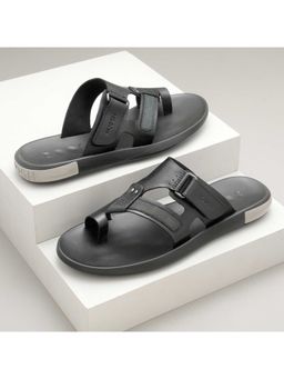 Ruosh - The Meg Black Men Casual Slipper Sandals