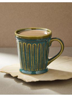 Fabindia - Teal Ceramic Ambar Mug