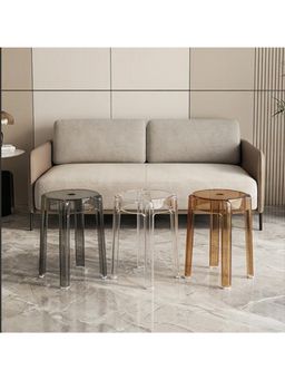 The Artment - Mix Acrylic Crystal Nest Stool Pack of 3
