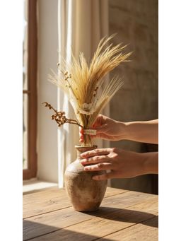 Vanchai - Boho Set Mini Natural Beige Dried Flower Bouquets