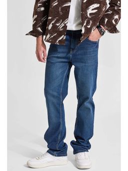 Snitch - Blue Straight Fit Jeans