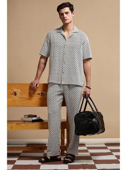 Eszett - Checkered White Co-Ord Set