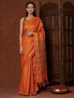 Fabindia - Silk Cotton Loom Woven Sari